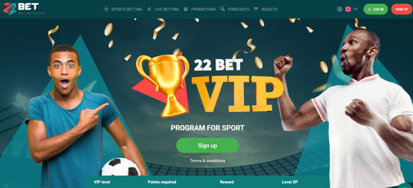 Promo code for 22Bet 